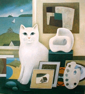 artist cat