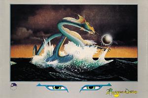 ASIA DRAGON POSTER by Roger Dean