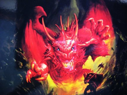 BIG RED DRAGON by Jeff Easley