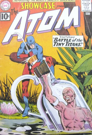 THE ATOM 34 COMIC COVER art print  