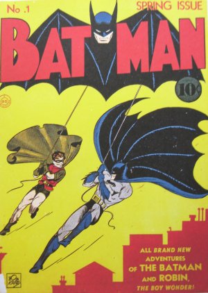 BATMAN 1 COMIC COVER art print  