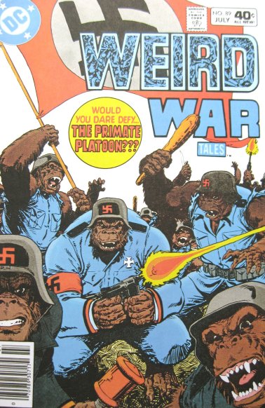 WEIRD WAR TALES COMIC COVER art print 