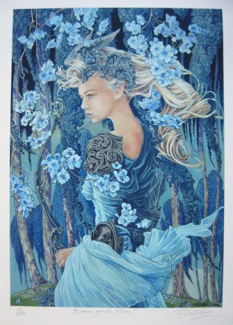 DIANA OF THE MOON Limited Edition Giclee print by Ed Org