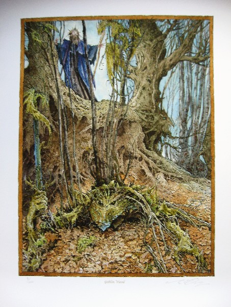 GOBLIN WOOD Limited Edition Giclee print by Ed Org