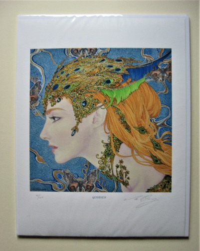 GODDESS Signed Giclee limited edition print by Ed Org