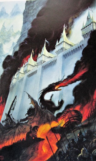THE FALL OF GONDOLIN (first edition) by John Howe
