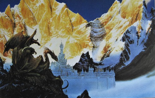 Battle for Gondolin art by John Howe