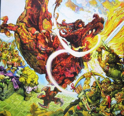 GUARDS! GUARDS! Large detail by Josh Kirby 