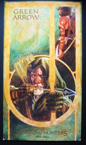 RARE! GREEN ARROW POSTER by Mike Grell