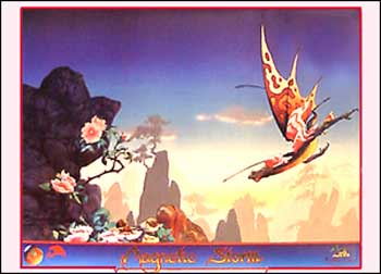 MORNING DRAGON POSTER by Roger Dean