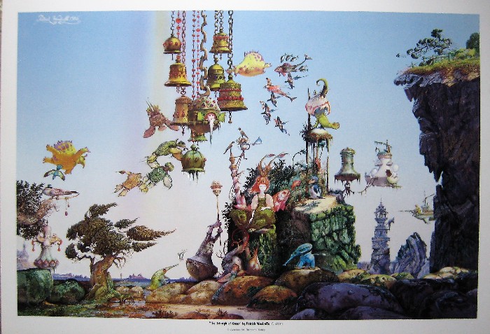 TRIUMPH OF GREEN (unsigned but rare proof) by Patrick Woodroffe