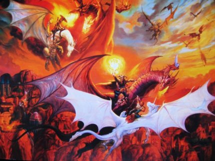 SIEGE OF LORD EYRIE'S CRAG by Jeff Easley