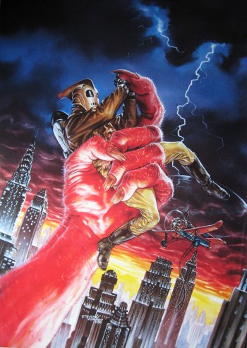 RARE! ROCKETEER POSTER by Dave Dorman and Dave Stevens