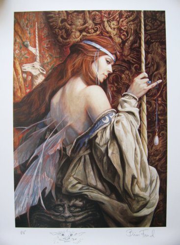 TAPESTRY Artist's Proof WITH ORIGINAL SKETCH by Brian Froud