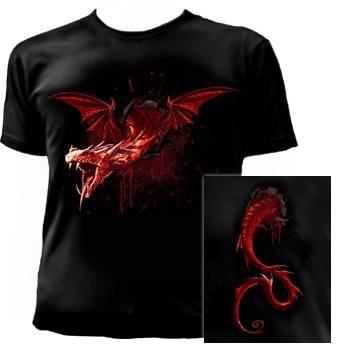 THE DEVIL'S TRAVAILS Medium/Large Fitted T-Shirt