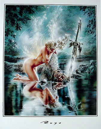 WINGS OF REFLECTION by Luis Royo