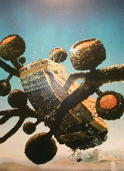 80 MINUTE HOUR print by Chris Foss