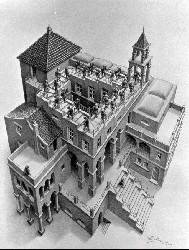 ASCENDING & DESCENDING by MC Escher