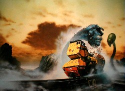 BEYOND THE HILLS OF PEACE print by Chris Foss