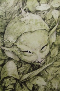HEDGE PIXIE by Brian Froud (Ltd)
