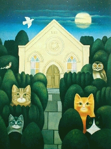 PEACEFUL EVENING FOR CATS by Martin Leman