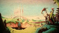 TIME TO TURN POSTER by Rodney Matthews